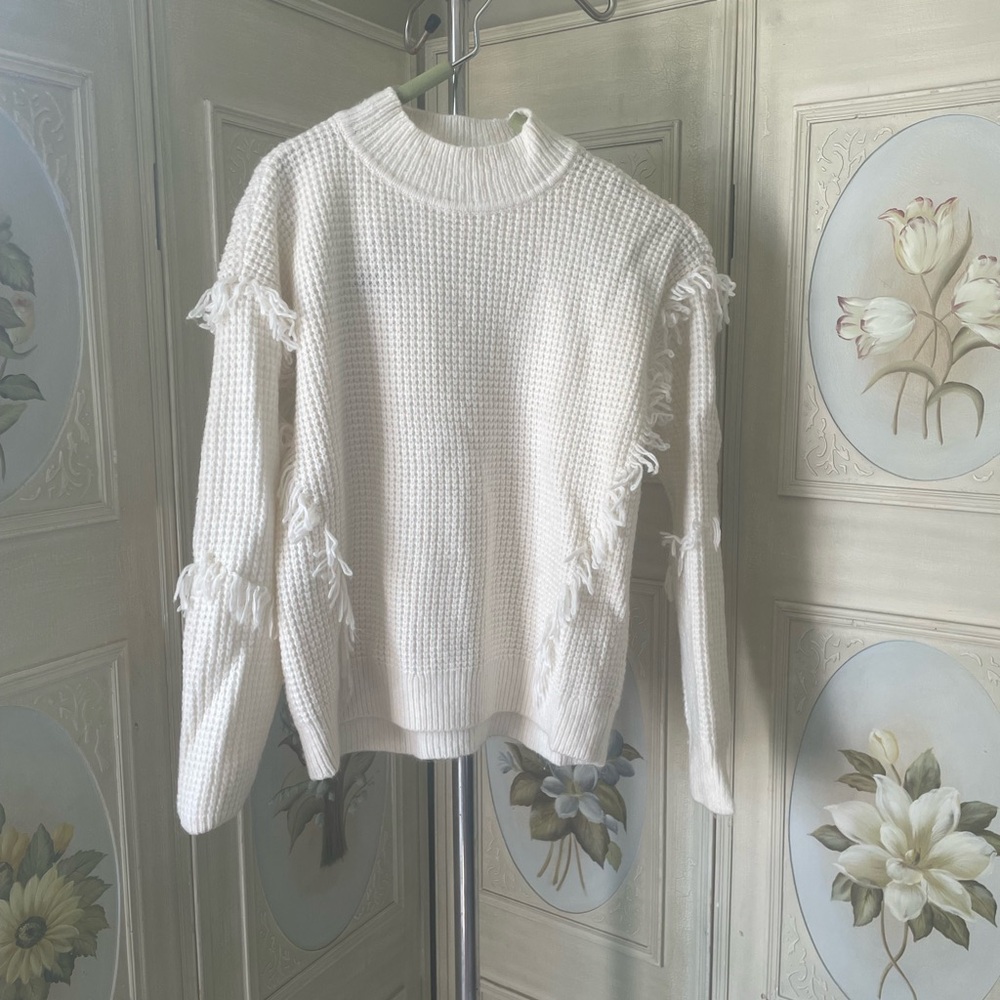 MICHAEL Michael Kors Cream Knit Sweater